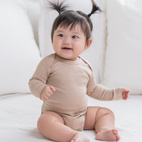 Ribbed Long Sleeve Bodysuit