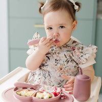Delilah Floral Flutter Bapron