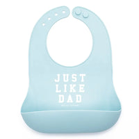 Just Like Dad Silicone Wonder Bib