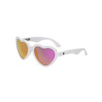 Heartshaped Polarized Sunglasses with Mirrored Lenses
