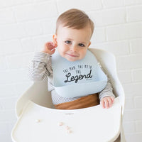 The Man, the Myth, the Legend Silicone Wonder Bib