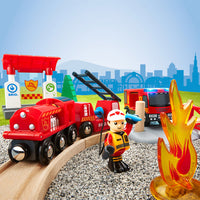 Rescue Firefighter Railway Set