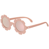 Flower Shaped Polarized Sunglasses with Mirrored Lenses