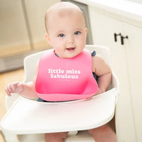 Little Miss Fabulous Silicone Wonder Bib