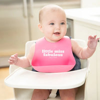 Little Miss Fabulous Silicone Wonder Bib