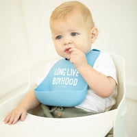 Long Live Boyhood Silicone Wonder Bib