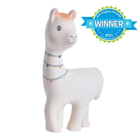 Lilith the Llama Organic Rubber Teether Toy