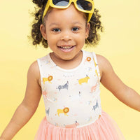 Kids + Baby Tulle Tutu Dress - Birthday Party Animals