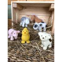 Chick - Natural Organic Rubber Teether, Rattle & Bath Toy