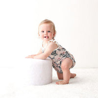 Gardenia Rose Flutter Romper-Rompers-Bestaroo-0-3 M-bluebird baby & kids