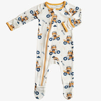 Moto Raccoon Footie-Footies-Bestaroo-Newborn-bluebird baby & kids