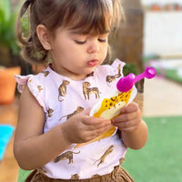 SnakPack Reusable Food Pouch - 2 CT | 5 oz FreshSquad Assort-Nursing & Feeding-ChooMee-Cheetah/Hedgehog-bluebird baby & kids