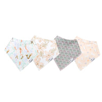 Coral Baby Bandana Drool Bibs-Bibs-Copper Pearl-Mermaids (Coral)-bluebird baby & kids
