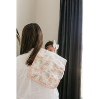 Coral Burp Cloths (3-Pack)-Burp Cloths-Copper Pearl-bluebird baby & kids