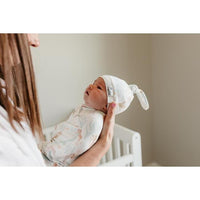 Coral Knit Swaddle Blanket-Swaddle Blankets-Copper Pearl-bluebird baby & kids