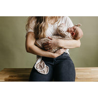 Fawn Newborn Knotted Gown-Gowns-Copper Pearl-bluebird baby & kids