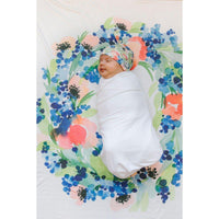 Wren Monthly Milestone Blanket-Blankets & Loveys-Copper Pearl-bluebird baby & kids