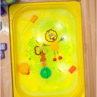 Big Bird Sesame Street GloPal Character + 2 cubes-Bath Toys-GloPals-bluebird baby & kids