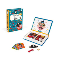 Boy's Crazy Faces Magnetibook-Activity Book-Janod-bluebird baby & kids