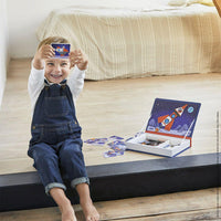 Cosmos Magnetibook-Activity Book-Janod-bluebird baby & kids