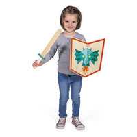 Knight's Set - Dragon-Pretend Professions & Role Playing-Janod-bluebird baby & kids