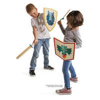 Knight's Set - Dragon-Pretend Professions & Role Playing-Janod-bluebird baby & kids