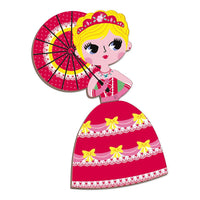 Princesses Magnetibook-Activity Book-Janod-bluebird baby & kids