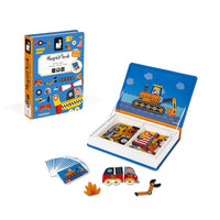Racers Magnetibook-Activity Book-Janod-bluebird baby & kids