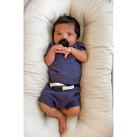 French Terry Tee & Shorties Set-Baby & Toddler Outfits-Loved Baby-Adobe-3-6m-bluebird baby & kids