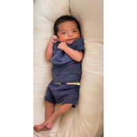 French Terry Tee & Shorties Set-Baby & Toddler Outfits-Loved Baby-Adobe-3-6m-bluebird baby & kids