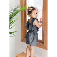 Kids' Muslin Ruffle Jumper-Bodysuits-Loved Baby-2T-Cloud Grey-bluebird baby & kids