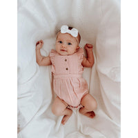 Muslin Ruffle Bodysuit-Bodysuits-Loved Baby-3-6 M-Cloud Grey-bluebird baby & kids