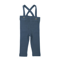 Organic Abyss Blue Suspender Pant-Bottoms-Loved Baby-6-9 M-Abyss Blue-bluebird baby & kids