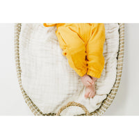 Organic Muslin Harem Pants-Bottoms-Loved Baby-3-6 M-Pacific Blue-bluebird baby & kids
