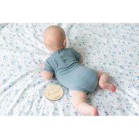 Organic V-Neck Bodysuit-Bodysuits-Loved Baby-0-3 M-Pool-bluebird baby & kids