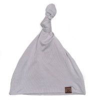 Knotted Hat-Hats-Papillon Bebe-Dove Gray-bluebird baby & kids