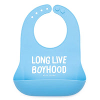 Long Live Boyhood Silicone Wonder Bib