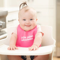 Little Miss Fabulous Silicone Wonder Bib