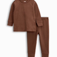 Ribbed Long Sleeve Jammies