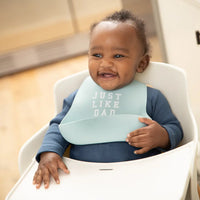 Just Like Dad Silicone Wonder Bib