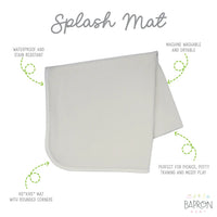 Waterproof Splash Mat - Neutral Champagne
