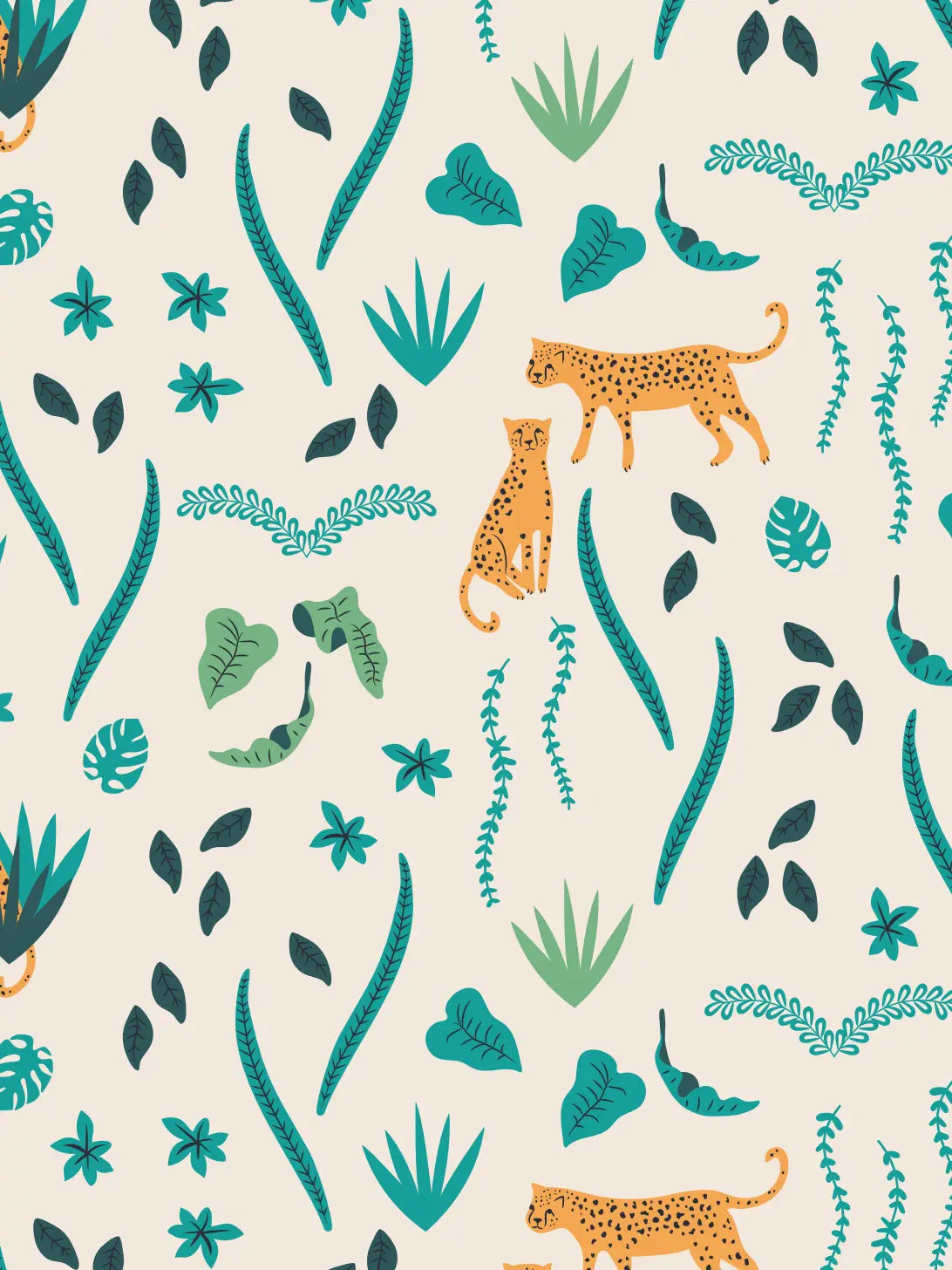 Jungle Cheetah Baby Bamboo Modal Sleeper