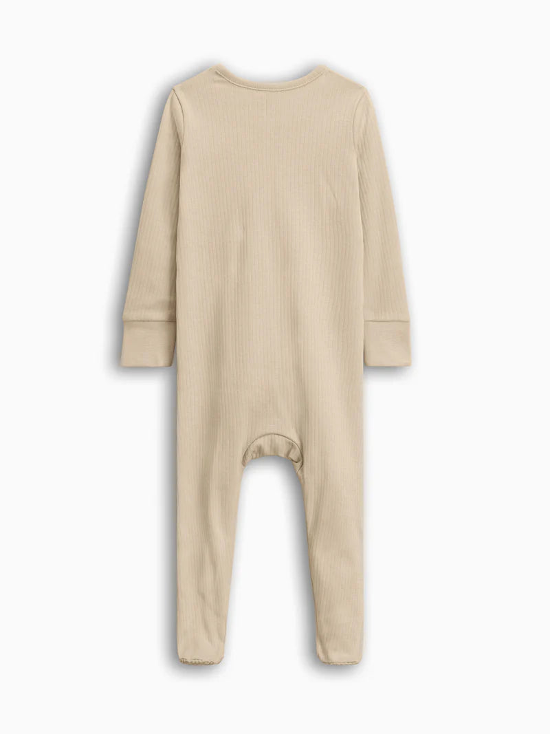 Ribbed Zipper Sleeper