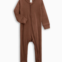 Ribbed Zipper Sleeper