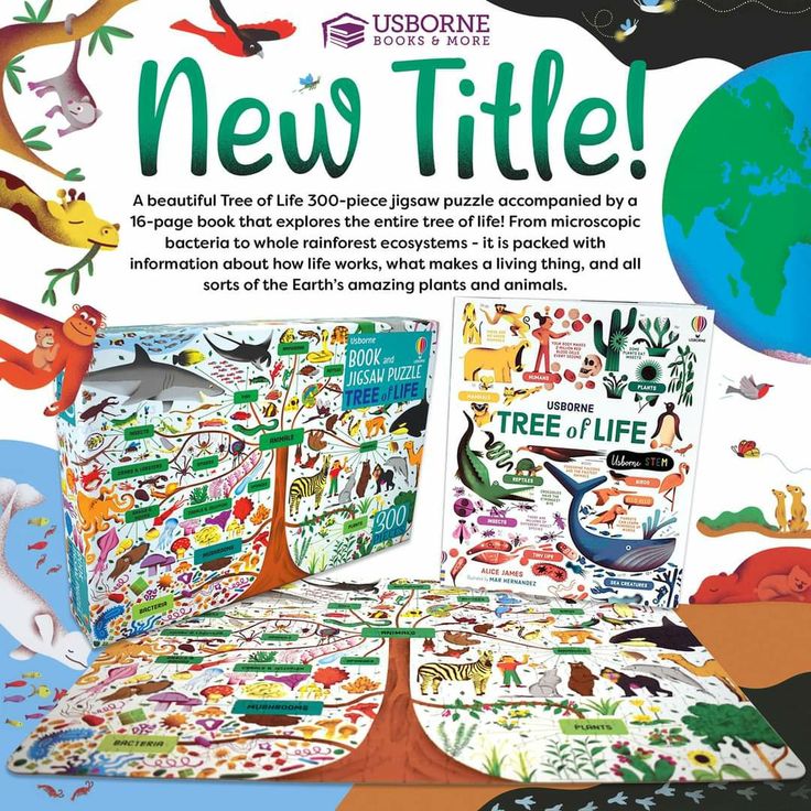 Book and Jigsaw Puzzle - Tree of Life 300 PCS