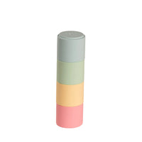 4 Silicone Stacking Cups