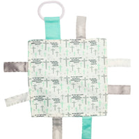 Prayer Church Baptism Baby Tag Keepsake Square 8"x8"