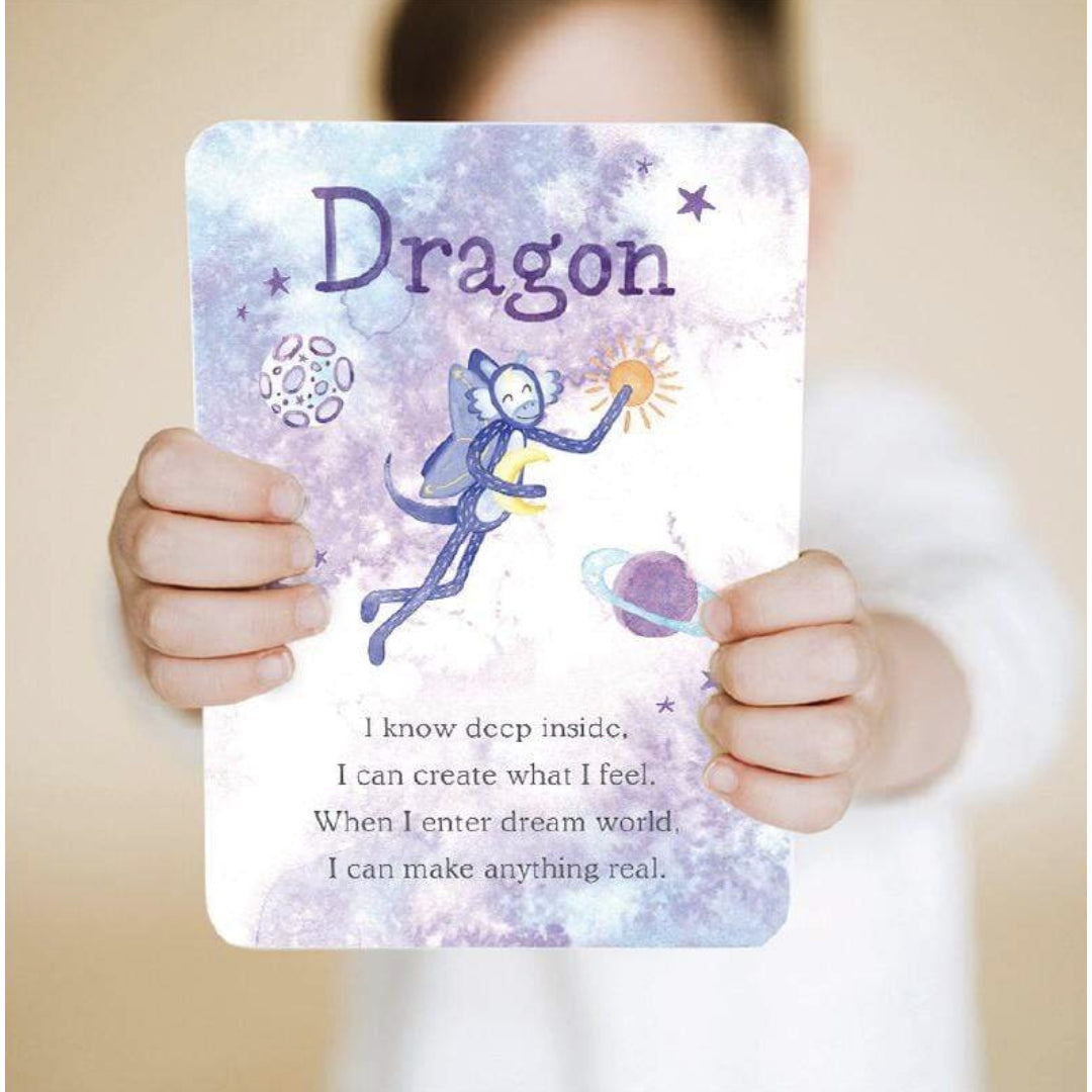 Celestial Blue Dragon Snuggler - Creativity