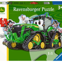 John Deere Tractor Shaped Puzzle 24 PCS