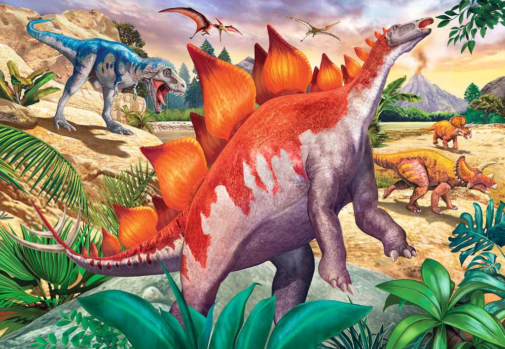 Jurassic Wildlife Puzzle 24 PCS